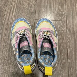 Bluey Kids Sneakers with Floral Design
